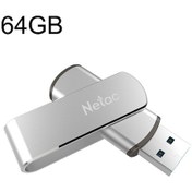 Resim Sones Netac U388 Yüksek Hızlı Usb3.0 Metal Döner Araç Bilgisayarı U Diski, Kapasite: 64 Gb 