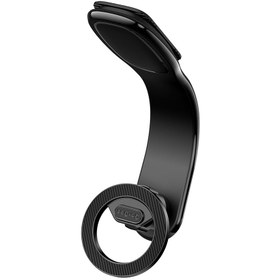 Resim Go Des GD-HD987 Magnetik M-safe Uyumlu Bükülebilen Eğimi ve Düz Zemin Araç Telefon Tutucu - Siyah 