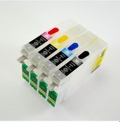 Resim Epson T0711-T0714 Uyumlu Kartuş Dolum Seti - 4 Renk 