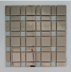 Resim MozaiKristaL Mutfak Tezgah Arası Ve Iç Dekorasyon Için 23x48x48mm Kristal Cam Seramik (1 KOLİ?=1M2 Fİ?YATİDİR) 