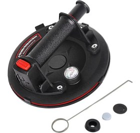 Resim Titi 6273 Hava Pompalı Taşıma Vantuzu Basınç Saatli 20CM 250/300 kg 