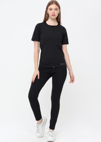 Resim Thermal GYM Sauna Fermuarlı Body & Premium Agraflı Sauna Tayt Takım 2013 – Termal İncelme ve Terletme Seti - 5XL 