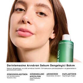 Resim Cream Co. Matlaştırıcı Siyah Nokta Akne Karşıtı Arındırıcı Tonik Bha/pha Niacinamide Toner 200 ml 