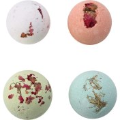 Resim Nadom 4 Adet Peeling El Yapımı Doğal Renkli Kokulu Pedikür Ayak Nem Topu Nem Bombası 