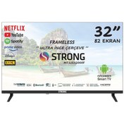 Resim Mt32Es2000F 32'' 82 Ekran Ultra Ince Smart Tv Strong