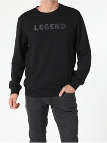 Resim Colin's Regular Fit Siyah Erkek Sweatshirt CL1055788_Q1.V2_BLK 