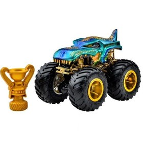 Resim Hot Wheels Monster Trucks Mega Wrex Trophy Şampiyonları Serisi 