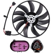 Resim 25 1k0959455cpx - Fan Motoru 360 Mm.220w Büyük Çift Soketli Bca- 