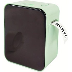 Resim Willowhaven Marklife P15 Gelişmiş Mini Etiket Yapıcı Yeşil Yazıcı Ve 15x30mm Şerit Yeşil 