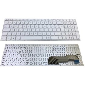 Resim Asus K541Ua-Gq1285T Uyumlu Notebook Klavye Beyaz Tr - 551566949 
