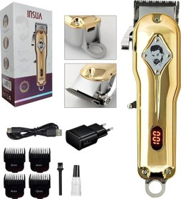Resim Insua HK-760 Şarjlı Lcd Ekran Saç Sakal Tıraş Makinesi 