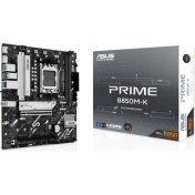 Resim Asus Prıme B850M-K Ddr5 8400MHZ 1xhdmı 1xdp 2xm.2 Usb2.0 Matx Am5(Amd Am5 9000/8000/7000 Serileri Ile Uyumlu) 