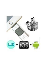 Resim Usb Storer 8 Gb Apple Uyumlu iPhone Otg Flash Bellek iOS/androıd/wındows Mobıle 4434 