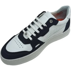 Resim Lucıano Bellini Beyaz Deri Erkek Sneaker Ayakkabı 