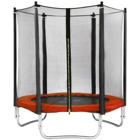 Resim Triathlon T152 72'' Güvenlik Fileli Büyük Boy Çocuk Trambolin 