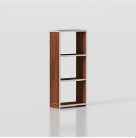 Resim Kenzlife Kitaplık Süper Ga 090 40 19 Cvz 3 Katlı Tek Bölme Ofis Mutfak Banyo Dolabı Arkalıksız 