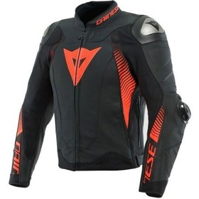 Resim Dainese Super Speed 4 Ceket Mat Fluo Motosiklet Montu 