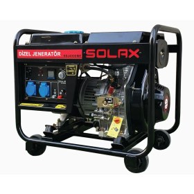 Resim Solax SDJ4000ME Dizel Jeneratör İpli Marşlı Monofaze 3 Kw 
