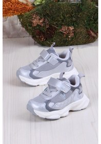 Resim Vicco 346.p25y.202 Gümüş Tag Hafif Rahat Kız Çocuk Ayakkabı GÜMÜŞ Gümüş 