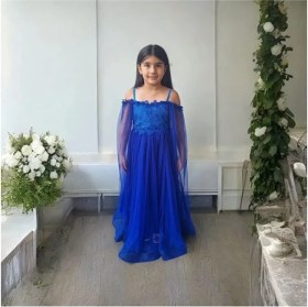 Resim Ahsenim Bebe Dantelli Roba Kız Çocuk Abiye 