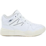 Resim MP 242-1827zn Kadın Sports Hi Sneaker Ayakkabı Beyaz-beyaz 36 Beyaz 
