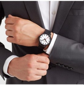 Resim Mondaıne Essence Ms1.41110.rb Erkek Kol Saati Siyah 