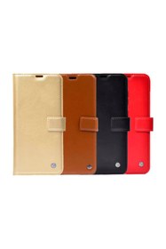 Resim CEPCASE Samsung Galaxy J7 Prime Kılıf Kapaklı Cüzdanlı Kartvizitli Standlı Kopçalı Tam Koruma Kapak 