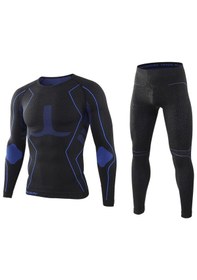 Resim Suntek Kış Termal İç Giyim Erkek Uzun Kollu Ter Tayt Hızlı Kuru Çok Renkli 