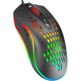 Resim Everest SM-G07 Metafor USB Siyah 800/1600/3200/4800/6400 DPI RGB Gaming Mouse 