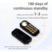 Resim Honeybeeshop Ynf Siyah Hırsızlık Karşıtı 113db Akıllı Kablosuz Bisiklet Sireni Uzaktan Kumanda 6 Ay Pil Ömrü Evrensel 