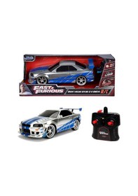 Resim 1:16 Uzaktan Kumandalı Fast & Furious Brian's 2002 Nissan Skyline Gt-r Bnr34 