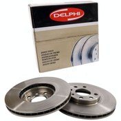 Resim Uguroto Seat Cordoba Ön Fren Diski Hava Kanallı Delphi Marka 1J0615301L 