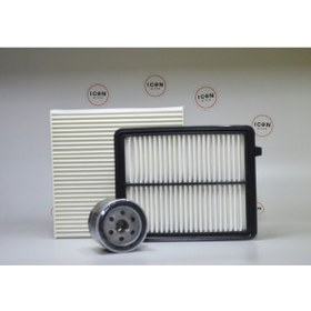 Resim OEM Icon Group - Honda Civic Fc5 1,6 I-dtec Oto Bakım Filtre Seti 