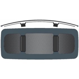 Resim Motaysan İç Dikiz Aynası Universal Şahin Geçme-2 R450 Lastikli 26,5 x 11 CM 556.040 