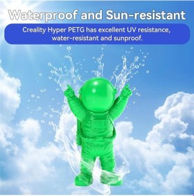 Resim Creality Hyper Petg Yeşil Filament 1.75mm 1kg - Urhanshop Yetkili Satış 