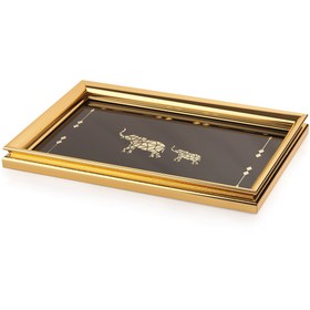Resim Schafer Bolero Tepsi 1 Parça-Gold/Siyah01 