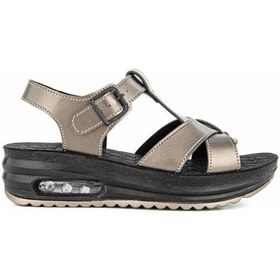 Resim Muya Reeves Air Max Taban Kadın Sandalet Çelik 36-40 001 