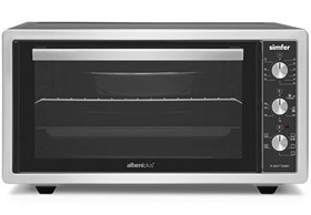 Resim Simfer M4503 45 LT Inox Turbo Midi Fırın 