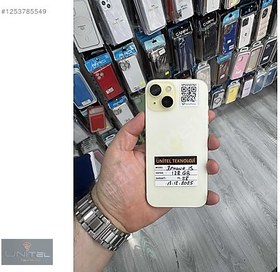Resim Apple iPhone 15 İkinci El TR | 128 GB | Sarı 