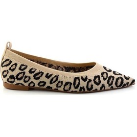 Resim Bej Leopar Kadın Babet K013270 