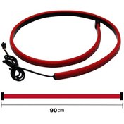 Resim Audi A8 3.Stop Bagaj Üstü Arka Cam Led 90Cm Hareketli 6 Kablolu 4 
