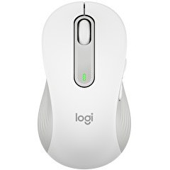 Resim Logitech M650 L Signature Sol El için Kablosuz Tam Boyutlu Beyaz Mouse 