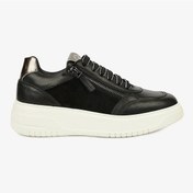 Resim Greyder 33733 Kadın Siyah Hakiki Deri Sneaker Ayakkabı-740 Siyah 