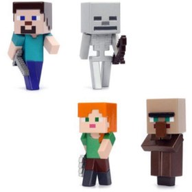 Resim Eco Lounge Jada Minecraft Tekli Figür Paketleri 