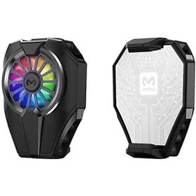 Resim Memo Dlo6 Cep Telefonu Ve Tablet Soğutucu Rgb Led Soğutma Fanı 