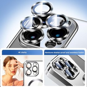 Resim Dexmon Iphone 14 Pro Max Uyumlu Kamera Lens Ve Hoparlör Toz Korumalı Magsafe Şarj Özellikli Esnek Silikon 