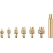 Resim Spibicyy M2, M2.5, M3, M4, M5, M6 1/4 Inç, M8 Isı Seti Ek Parçaları, Uç Somunu Gömme Aleti ile Kullanıma Uygun Lehim Uçları (Yurt Dışından) 