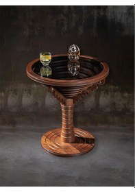 Resim Galaxy Yan Sehpa Koltuk Sehpası Cam Sehpa 