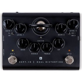 Resim Blackstar Dept. 10 Dual Distortion 2-kanal Tube Distortion Pedalı Amped 2 