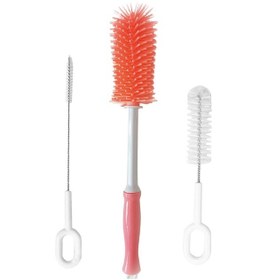 Resim Adet Yumuşak Bebek Biberon Fırçası Biberon Ve Pipet Fırçası Temizleme Seti 